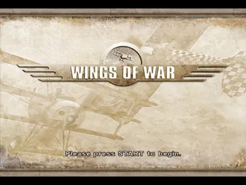 Wings of War (USA) screen shot title